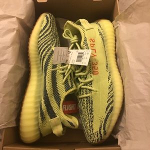 yeezy neon green